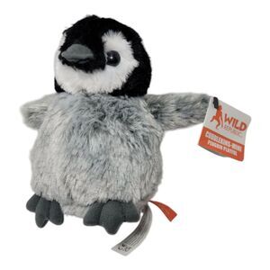 Wild Republic Plush 7" Penguin Black And White Collectible Stuffed Animal Toy